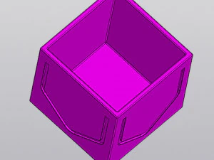 Organizer with pockets 3D Print Model