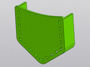 Organizer with pockets 3D Print Model