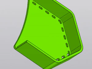 Organizer with pockets 3D Print Model