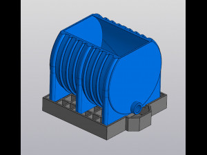 Water tank Planter Modelo de impresión 3D