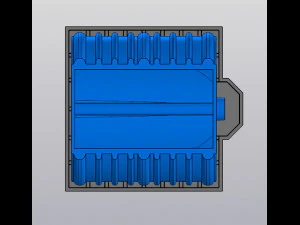 Water tank Planter 3D Print Model