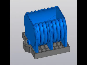 Water tank Planter 3D Print Model