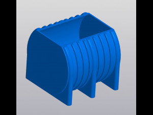 Water tank Planter 3D प्रिंट मॉडल