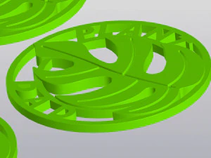 Set 4 Keychains Plant Mom Plant Dad Plant Lady Plant Lover 3D Print Model