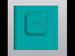 Ctrl Alt Del Planters 3D Print Model