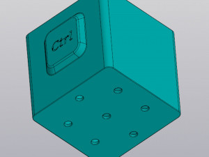 Ctrl Alt Del Planters 3D Print Model