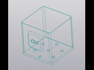Ctrl Alt Del Planters 3D Print Model