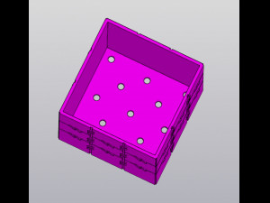 Patchwork Planter 3D Print Model