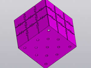 Patchwork Planter 3D Print Model