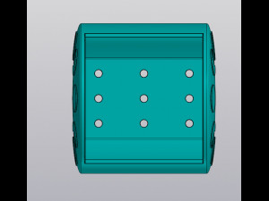 Moon phases planter v2 Modello di stampa 3D
