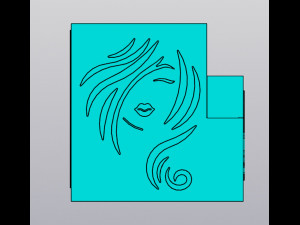 Hair Stylist Organizer v2 3D Print Model