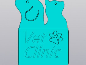 Vet clinic organizer 3D Print Model