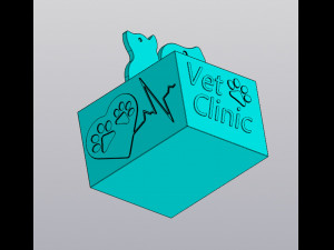 Vet clinic organizer 3D Print Model