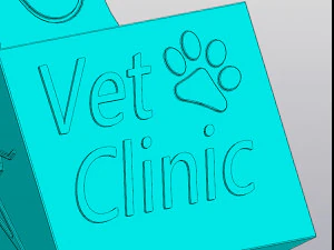 Vet clinic organizer 3D Print Model