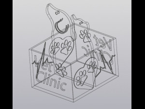 Vet clinic organizer 3D Print Model