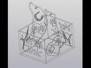 Vet clinic organizer 3D Print Model