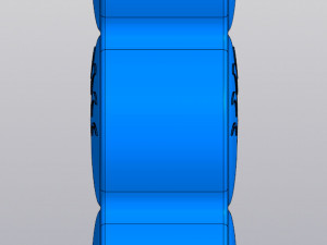 Moon phases Vase 3D 打印模型