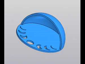 Moon phases Hanging planter Holder for small things 3D Print Model