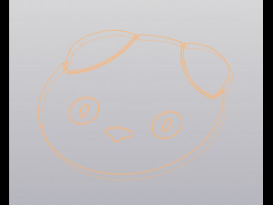 Scottish Fold cat Cup coaster 3D 프린트 모델