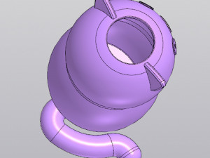 Funny cat Vase Penholder Model do druku 3D