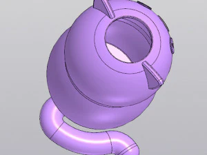 Funny cat Vase Penholder 3D Print Model