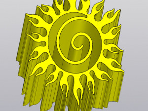 Sunny flame Organizer Modelo de impresión 3D