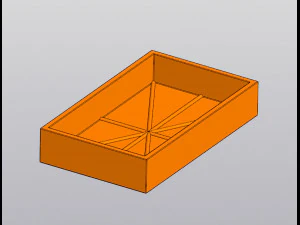 Set 2 Planters and Wall decor Lady Deer 3D Print Model