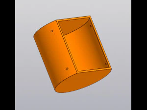 Set 2 Planters and Wall decor Lady Deer 3D Print Model