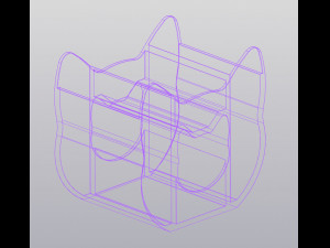Two cats Organizer 3D-printmodel