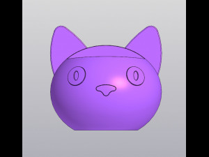 Meow Organizer 3D Print Model