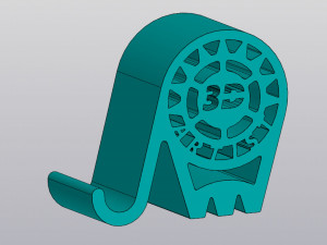 3D artist Phone holder 3D Принт Модель