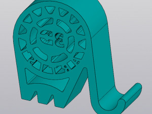 3D artist Phone holder 3D Принт Модель