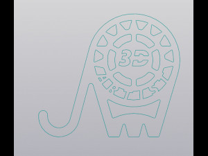 3D artist Phone holder 3D Принт Модель