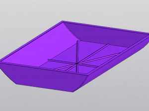 Triple moon with pentagram Planter 3D Print Model