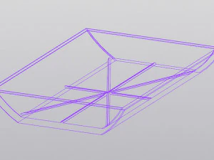 Triple moon with pentagram Planter 3D Print Model