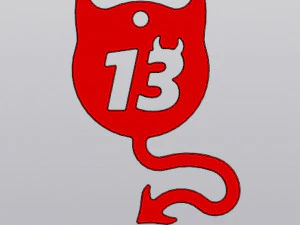 Keychains Imp Set 5 models 3D Print Model