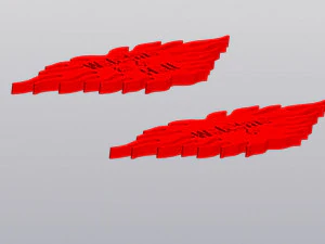 Set 2 models Wall decor Welcome and Welcome to hell 3D Print Model
