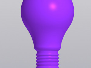 Lightbulb Hanging Planter Vase 3D Print Model