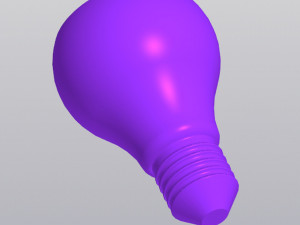 Lightbulb Hanging Planter Vase Model Cetak 3D