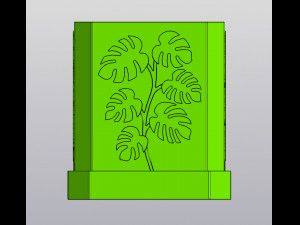 Monstera plant Planter Modelo de impresión 3D