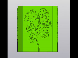 Monstera plant Planter Modèles 3D en vedette