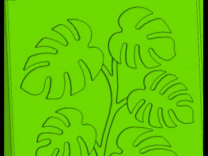 Monstera plant Planter 3D Print Model