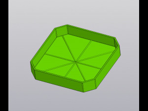 Monstera plant Planter Modèles 3D en vedette