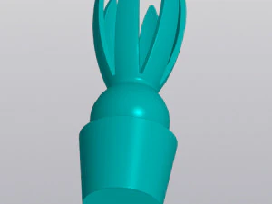 Hyacinthus Vase 3D Print Model