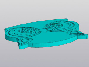 Owl Cup coaster 3Dプリントモデル