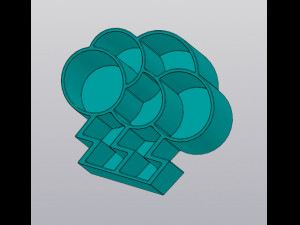 Thunder cloud Organizer 3D 프린트 모델