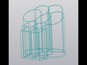 Thunder cloud Organizer 3D 프린트 모델