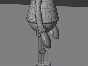 Deer Blender character mesh 3D Model