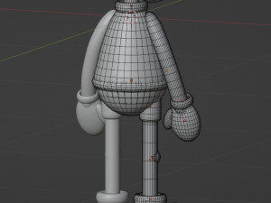 Deer Blender character mesh 3D-Modell