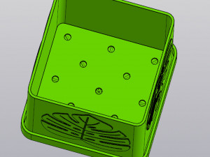 Monstera pattern planter Model do druku 3D
